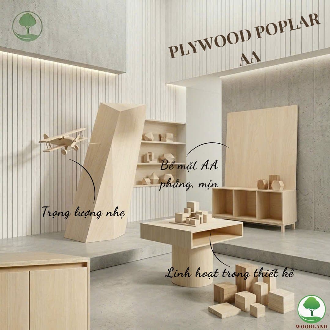 Which plywood is suitable for decorative products?