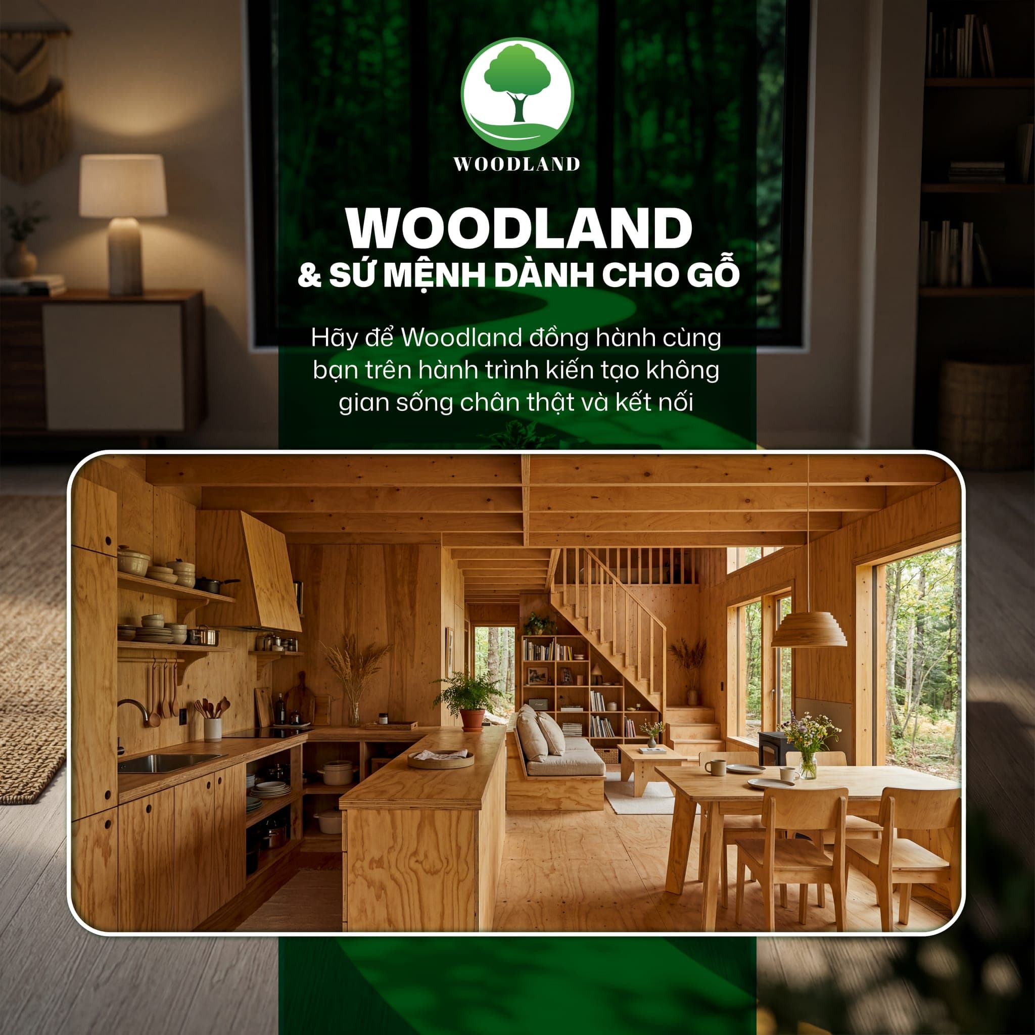 Woodland and its mission for Wood