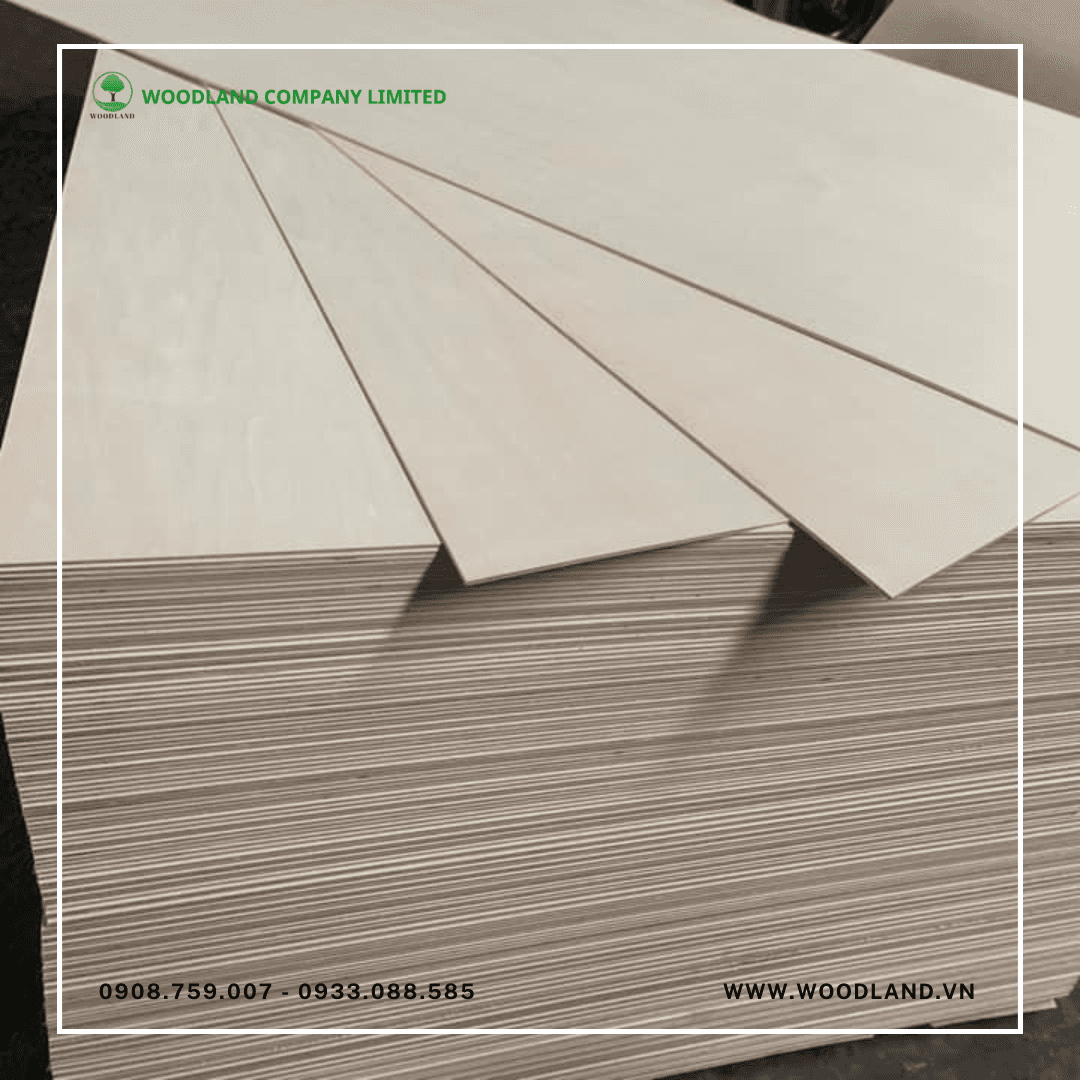 Which plywood is suitable for decorative products?